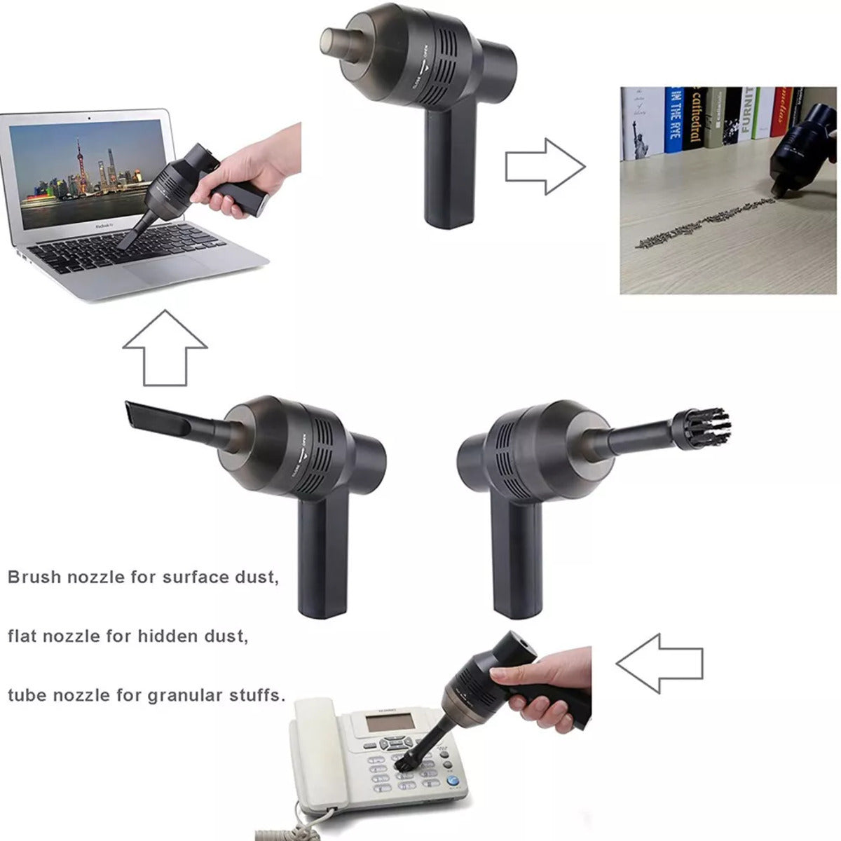 Rechargeable Cordless Air Duster – Portable & Electric