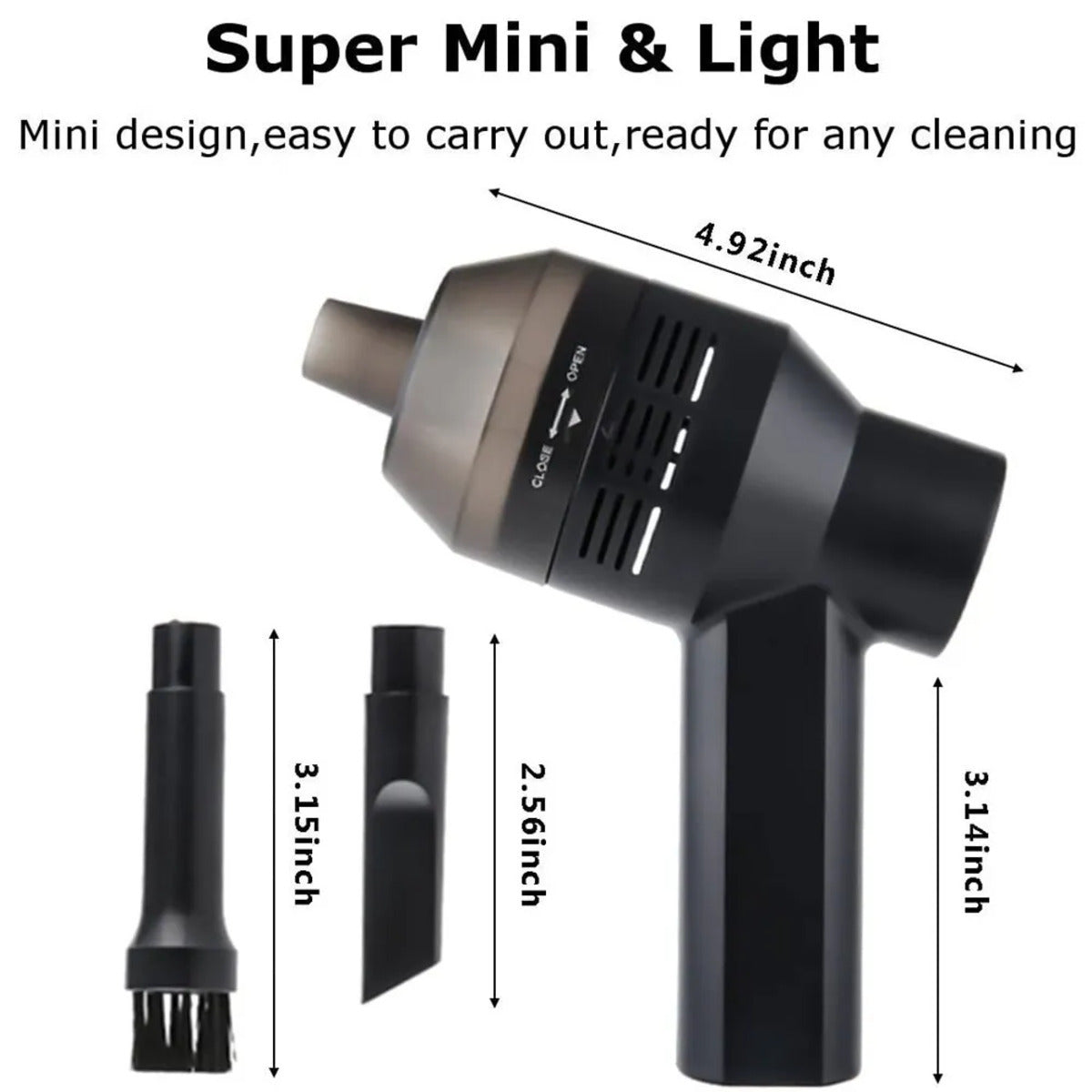 Rechargeable Cordless Air Duster – Portable & Electric