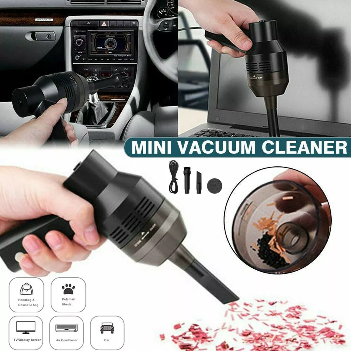 Rechargeable Cordless Air Duster – Portable & Electric